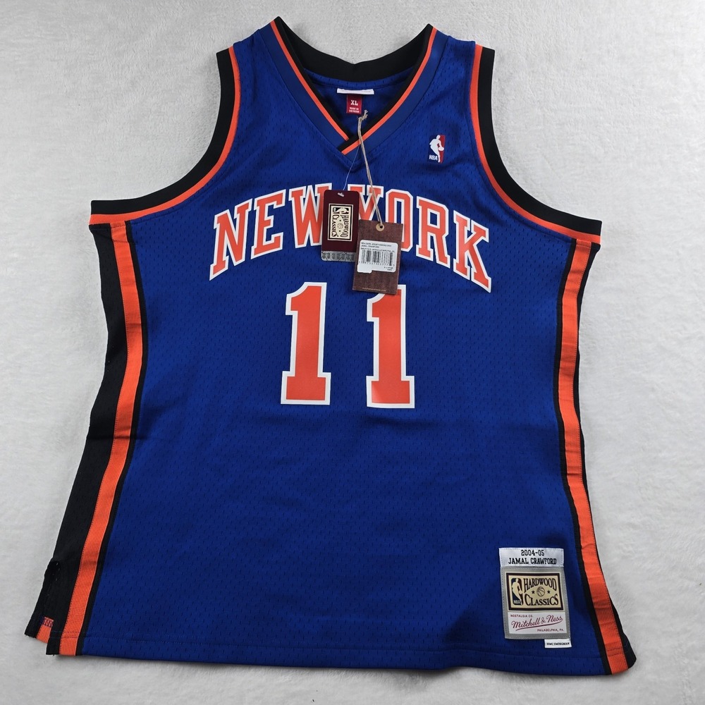 Mitchell & Ness NY Knicks Jamal Crawford #11 2004/05 NBA Swingman Jersey XL